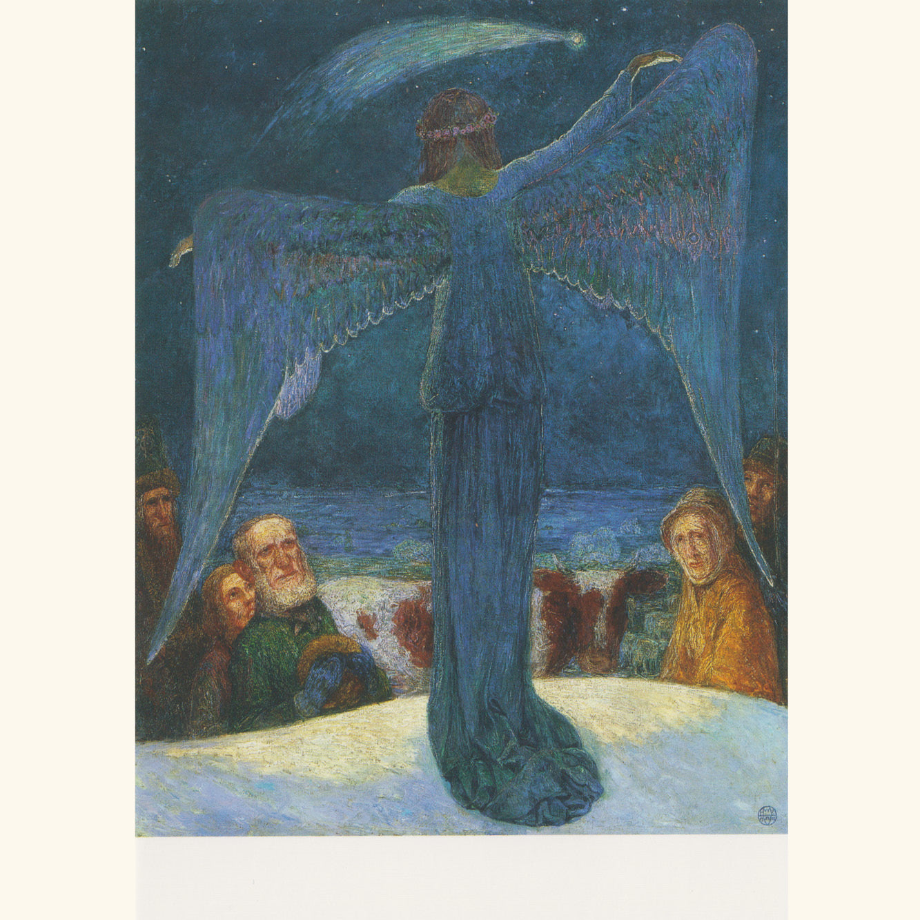 Heinrich Vogeler - Verkündigung - Postkarte 82